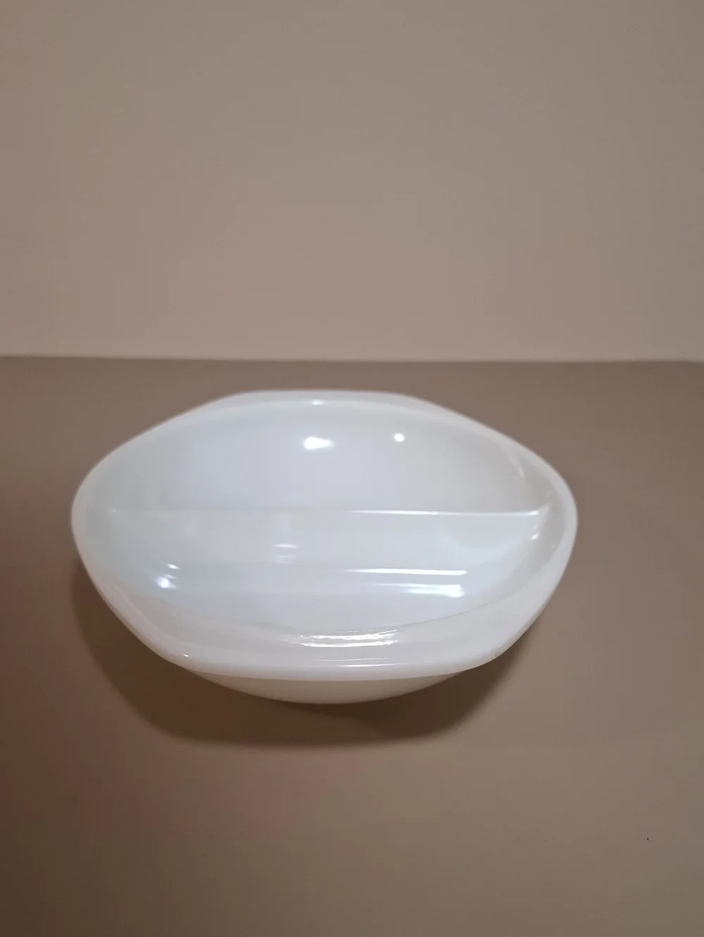 Vintage Pyrex 1083 White Divided Oval Dish 1 1/2 Quart Serving Party Platter